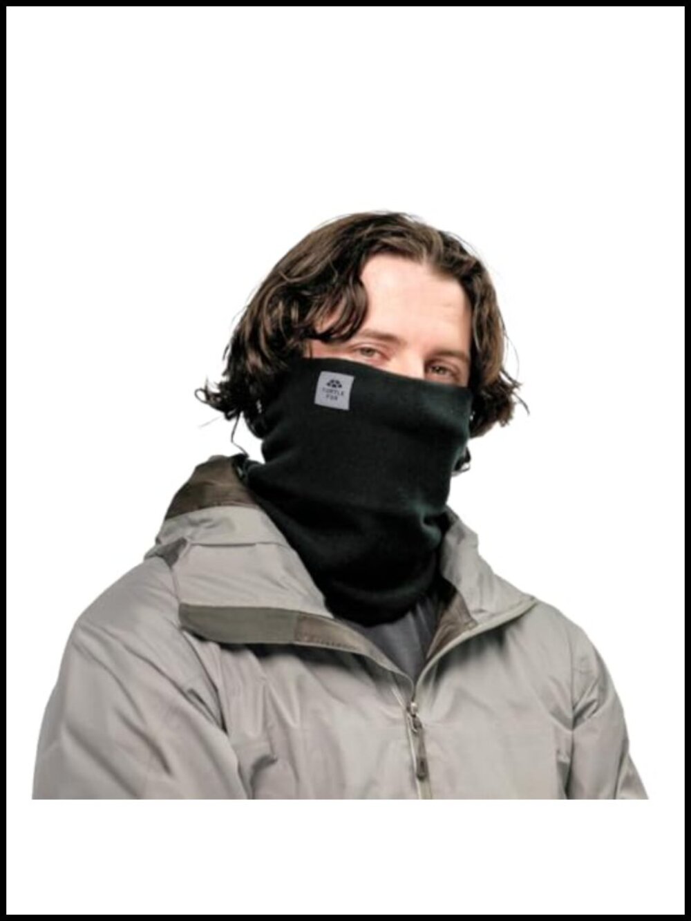 Fleece Neck Gaiter Winter Outdoor Ski Snow Gear One Size